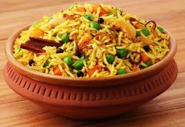 Veg dum biryani 